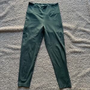 Girlfriend Collective Skyline Pocket High-Rise Legging Moss Green Size S
